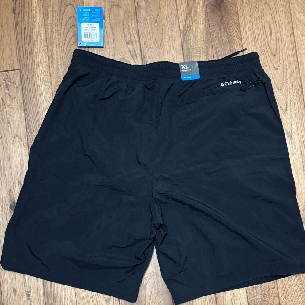 Columbia Classic Black Swim Shorts - Picture 2 of 3